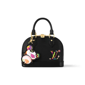 LOUIS VUITTON X Takashi Murakami Alma Bb Black