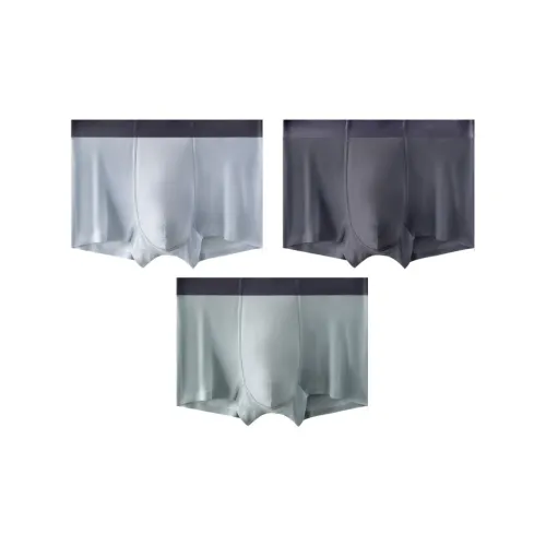 Qiao Ni Tong Underpants Men's 3 Pack