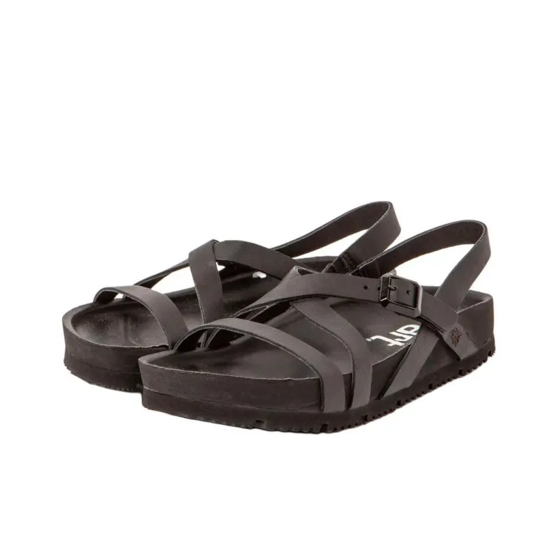 Art BURDEOS Strap Sandals Women's Black-1