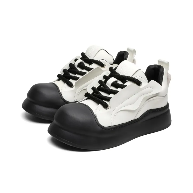 KUNGFUDEER Cool Play Collection Anti Slip Wear Resistant Low Top Skateboard Shoes Unisex-7