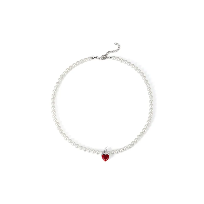 DH7 Shell Pearl Necklaces Unisex-2