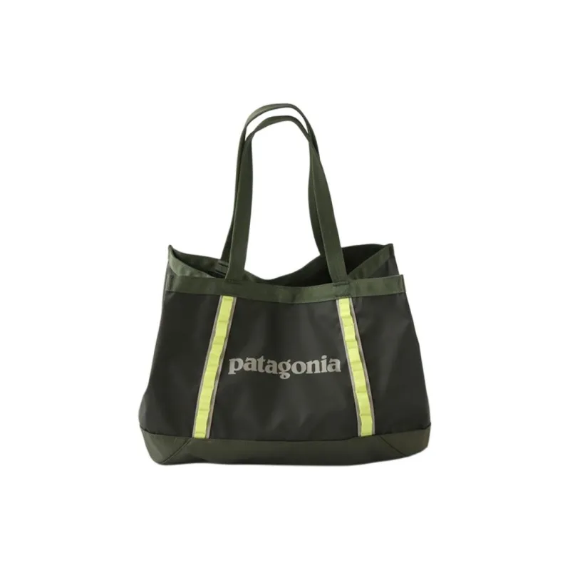Patagonia Recycled Polyester Tote Bag, Shopping Bag, Handbag Regular Unisex Pine Needle Green-4