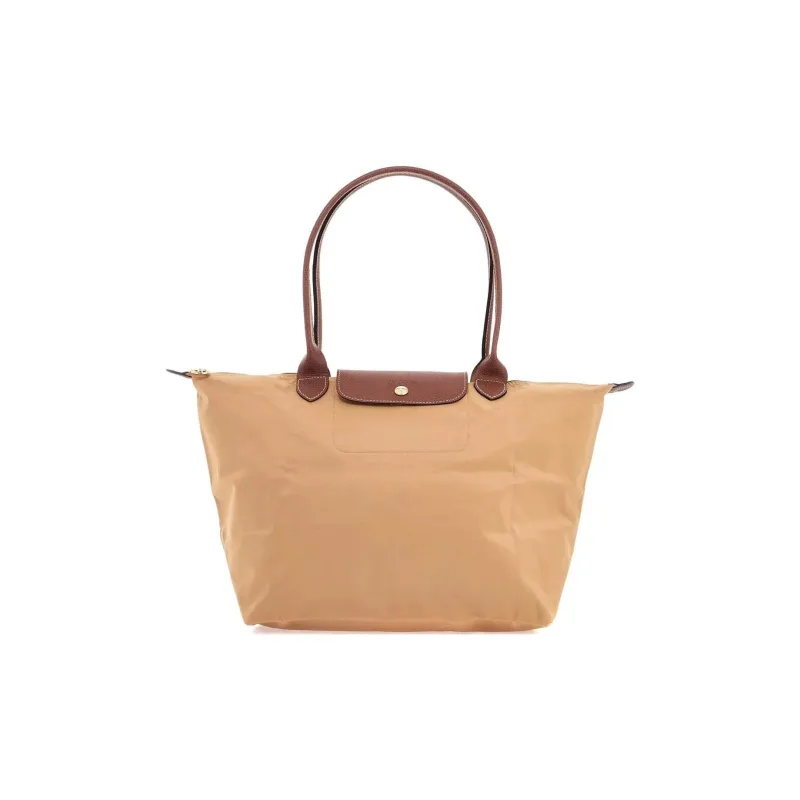 LONGCHAMP Le Pliage Fabric Dumpling Bag Handbag Shoulder Bag Women's Orange-Brown-1