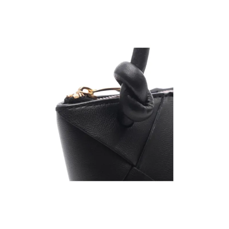 Bottega Veneta Sheepskin Shoulder Bag Women's Black-9