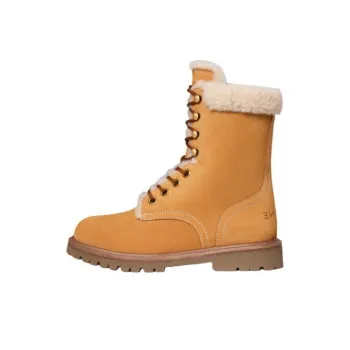 CELINE Kurt Short Snow Boots Men's Light Umber