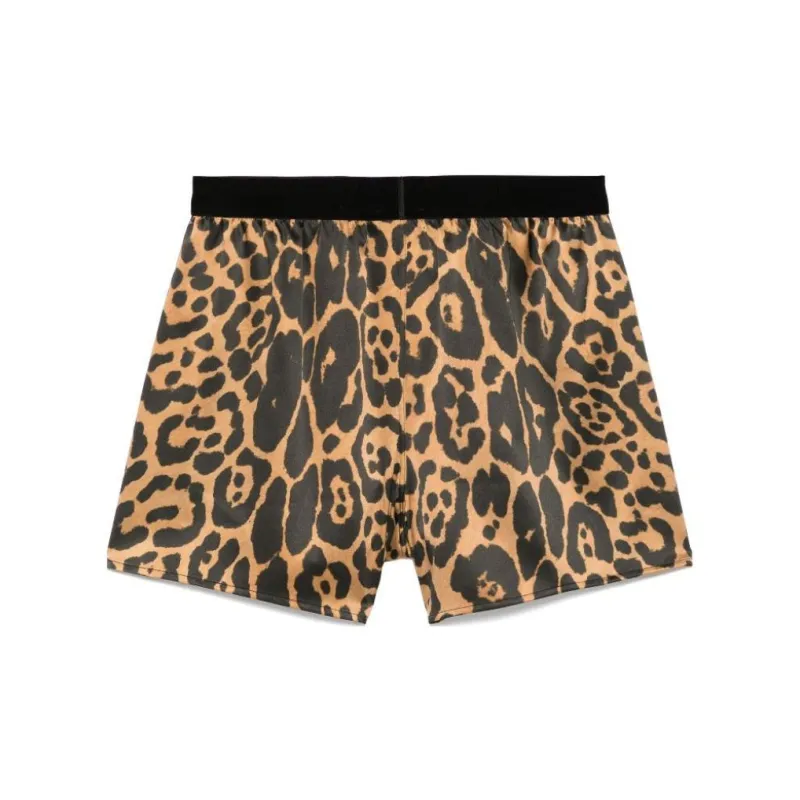 TOM FORD Leopard print Boxer Shorts-1