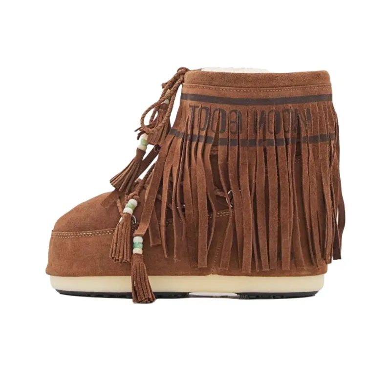 Moon Boot x Alanui Ankle Boots Women's Brown-0