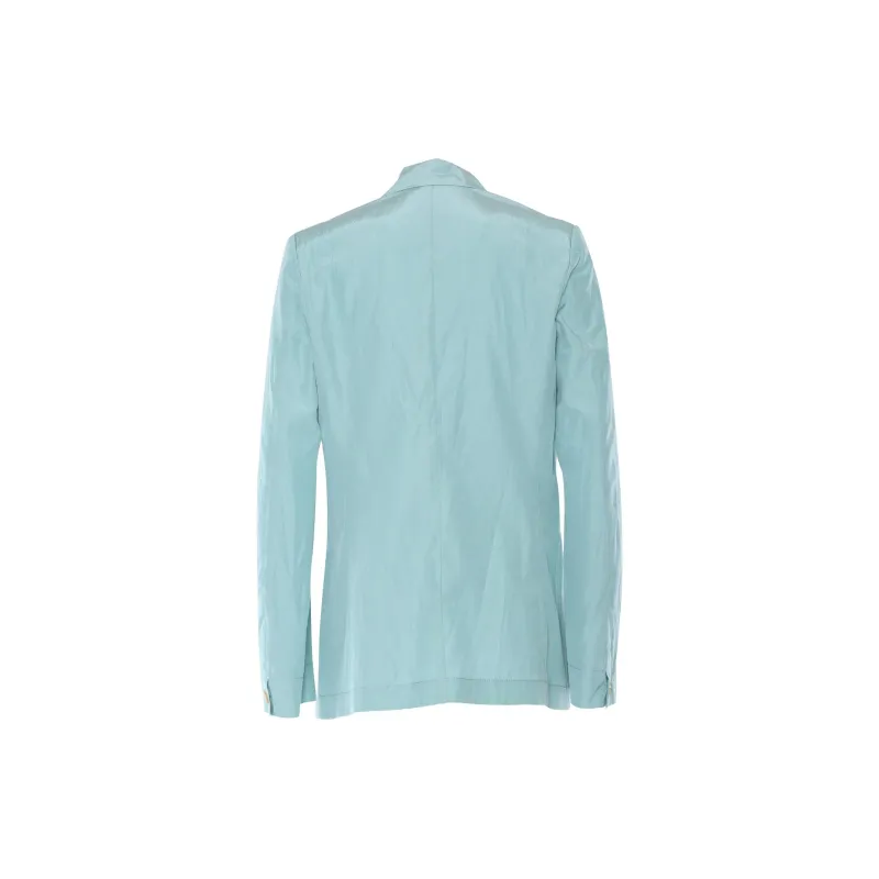 Forte Forte Single breasted Satin Blazer-1
