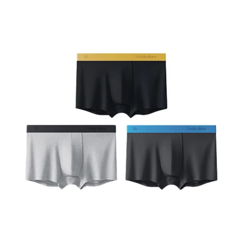 Qiao Ni Tong Underpants Men's 3 Pack-9
