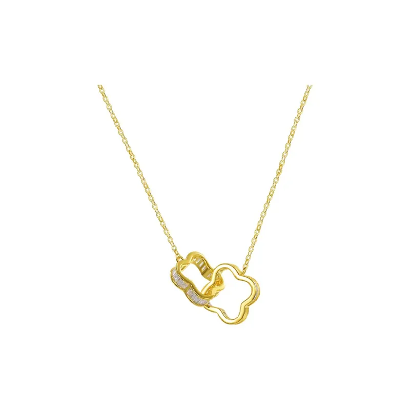 Vegetarian 925 Sterling Silver Necklaces Women's-4