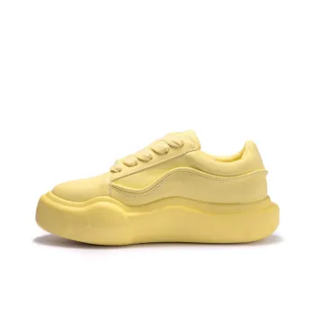 RICHMILK Low Top Casual Shoes Unisex Yellow