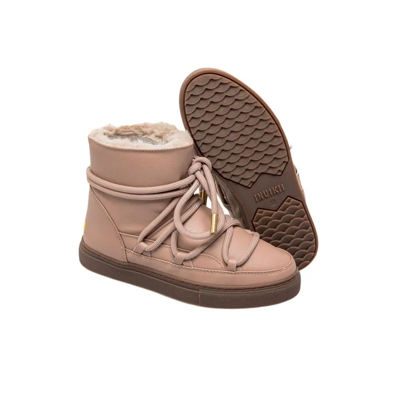 Inuikii Short Snow Boots Women's Nude-4