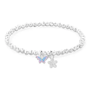 Lao Feng Xiang S999 Silver Women's Bracelet Women's