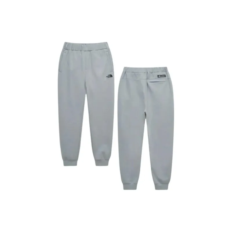 THE NORTH FACE Knitted Sweatpants Unisex Gray-3