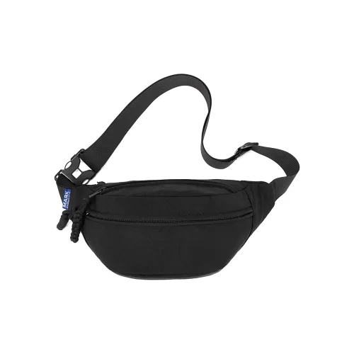 FAIRWHALE Fabric Crossbody Bag Men's Black