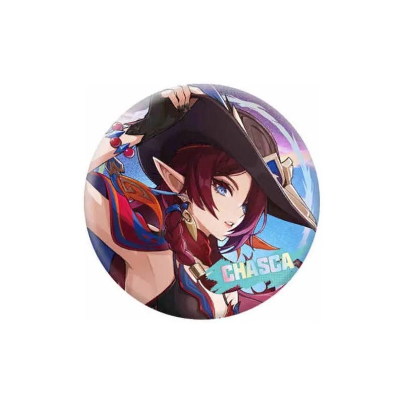 GenShin Marika/Fire God Kinnie Marlene Kazine Shinoning Chaska Theme Collection Character Genshin Badges-6