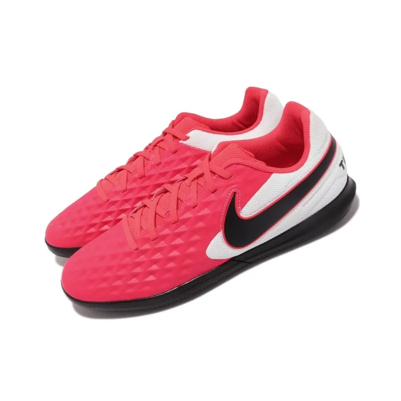 Nike Legend 8 CLUB Anti Slip Wear Resistant Soccer Shoes Men's Red Black-2