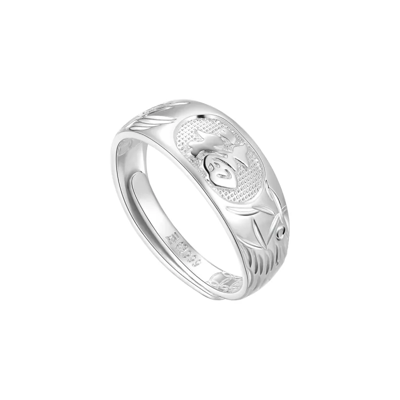 Wear The Silver 999 Fine Silver Rings Women's-0
