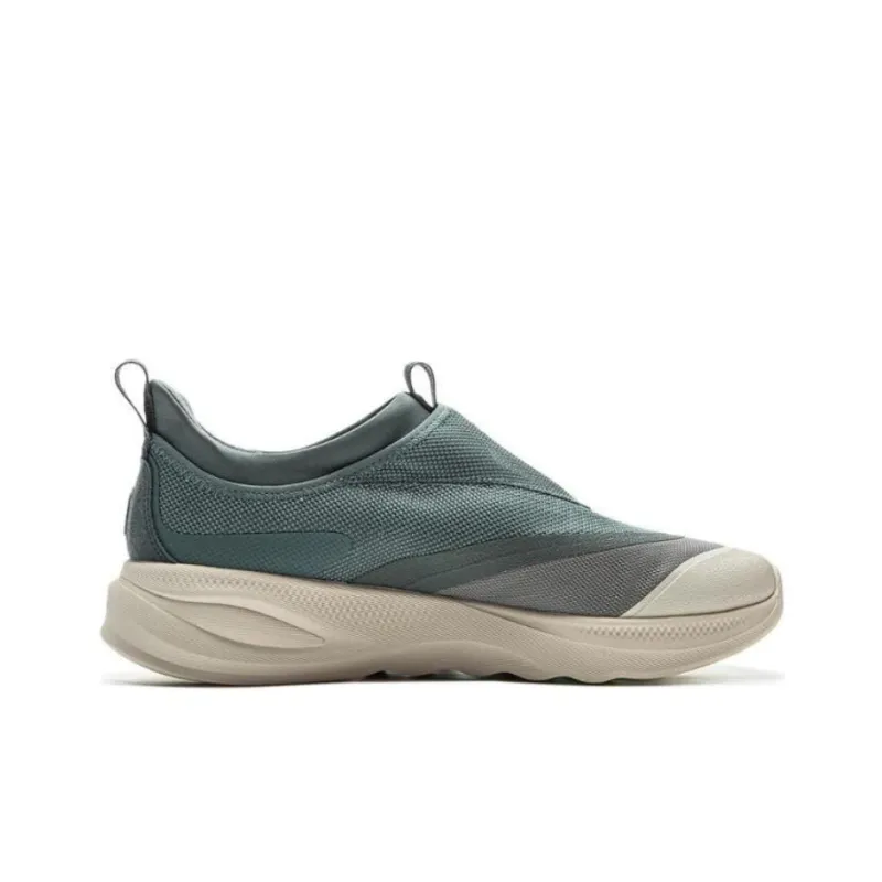 LiNing SOFT GO 2 Cushioning, Slip Resistant, And Abrasion Resistant Low Top Casual Shoes Men's Blue Gray-1
