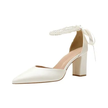 MCKP Chunky Heel High Heels 8cm Women's