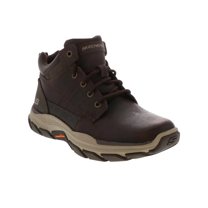 Skechers Respected Short Outdoor Boots Men's Brown-2