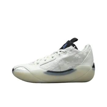 Jordan Air Jordan 39 Anti Slip Wear Resistant Low Top Basketball Shoes Men's White Black