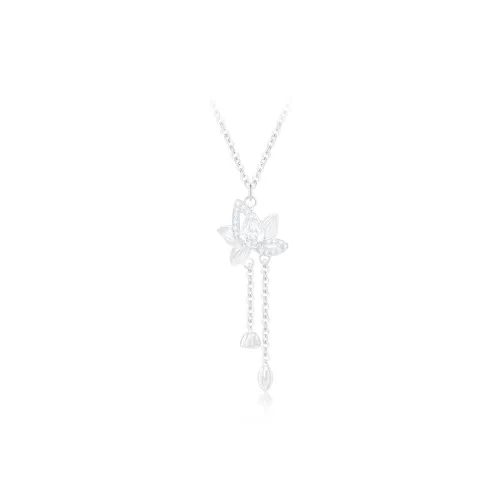 PRETTY DIARY S925 Silver Necklaces Women's