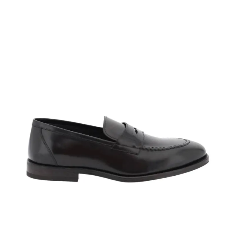 Henderson Baracco Loafers Men's Dark Brown-1