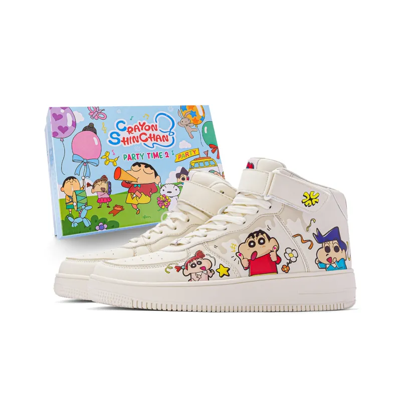 Crayon Shinchan High-Top Vintage Basketball Shoes Unisex Box-19