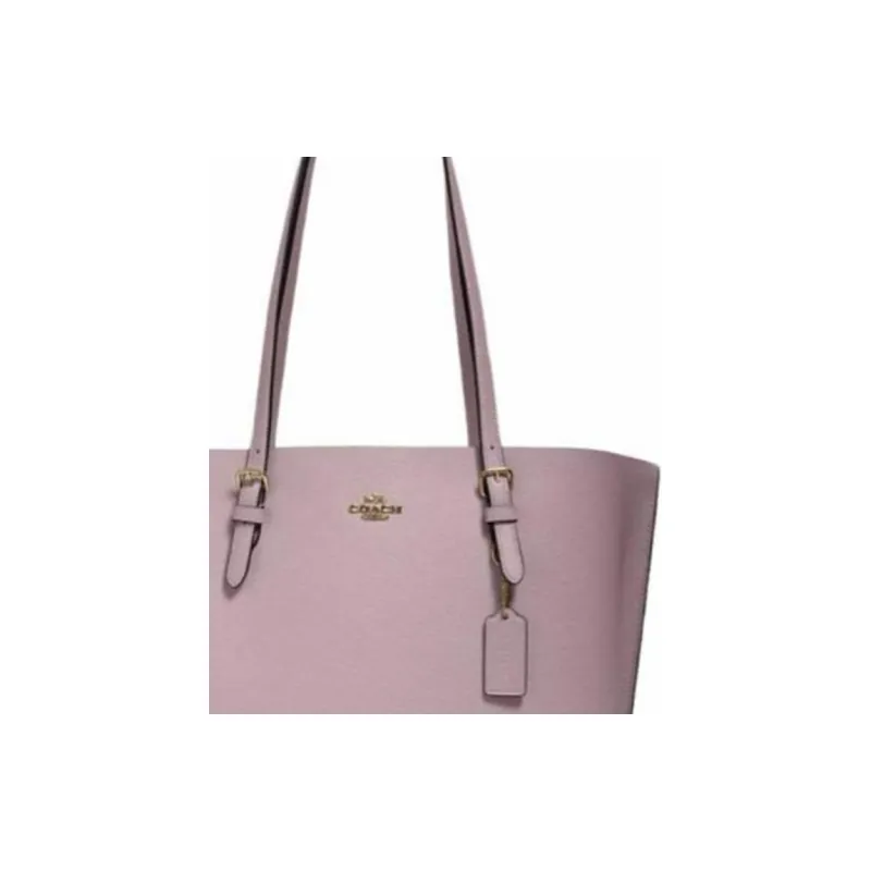 COACH Leather Handbag, Shoulder Bag Tubas Women's Pink-1