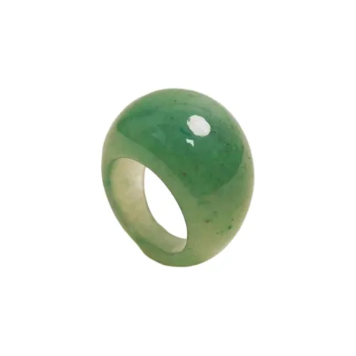 Xianyuan Reconstructed Cinnabar Jade Rings Unisex