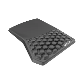 ECOLA Lycra Memory Foam Ergonomic 3D Effect Wrist Brace Mouse Pad EZ5BK