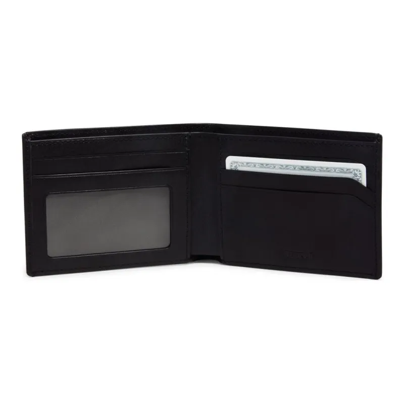 TUMI Leather Wallet Regular Unisex Black-1