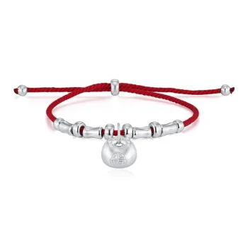 CHINA GOLD S999 Fine Silver Bracelets Unisex