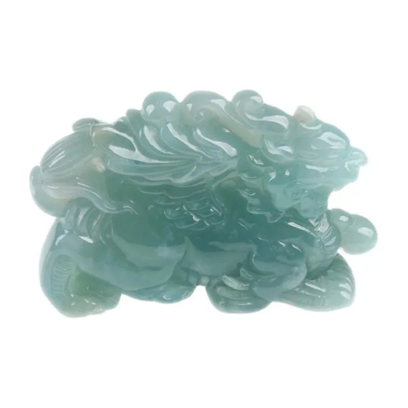 Oushuo Jewelry Ice Glutinous Jadeite Ornaments Unisex-0