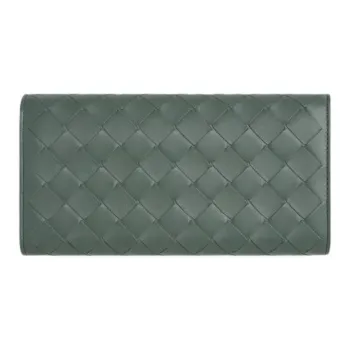 Bottega Veneta Intrecciato Large Flap Wallet