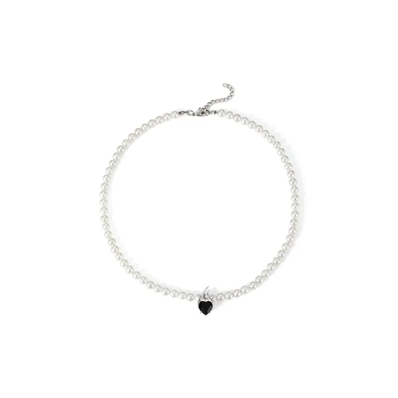 DH7 Shell Pearl Necklaces Unisex-4