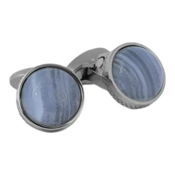 TATEOSSIAN Engraved Logo Cufflinks