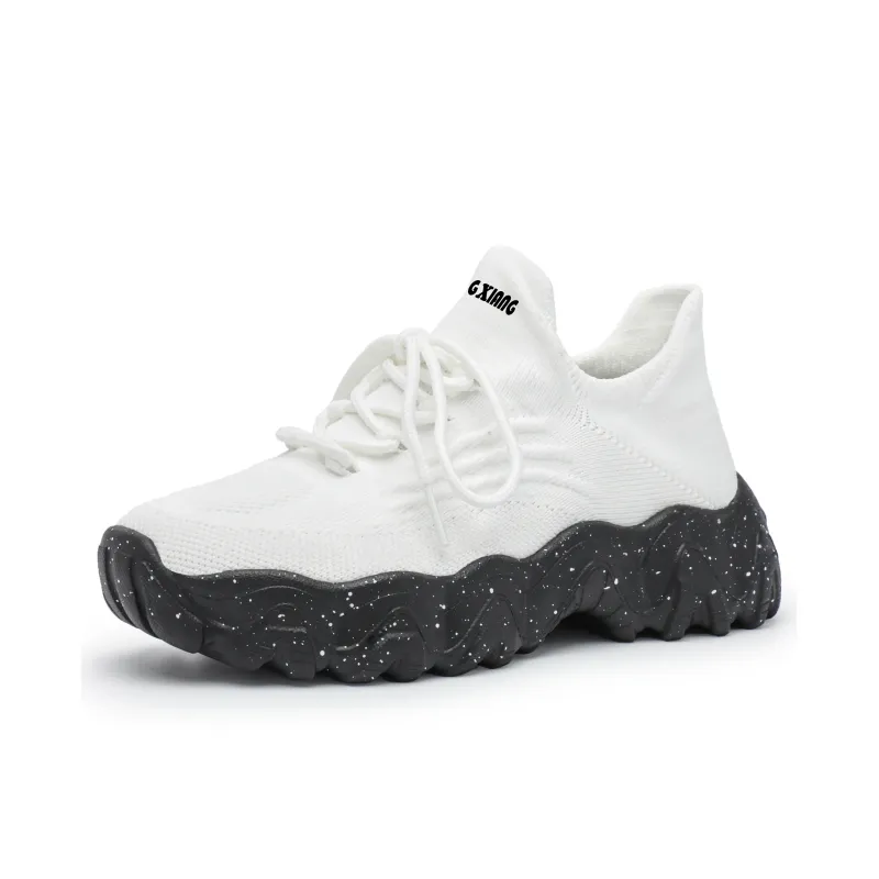 Singing Durable Lightweight And Breathable Low Top Chunky Sneakers Unisex-11