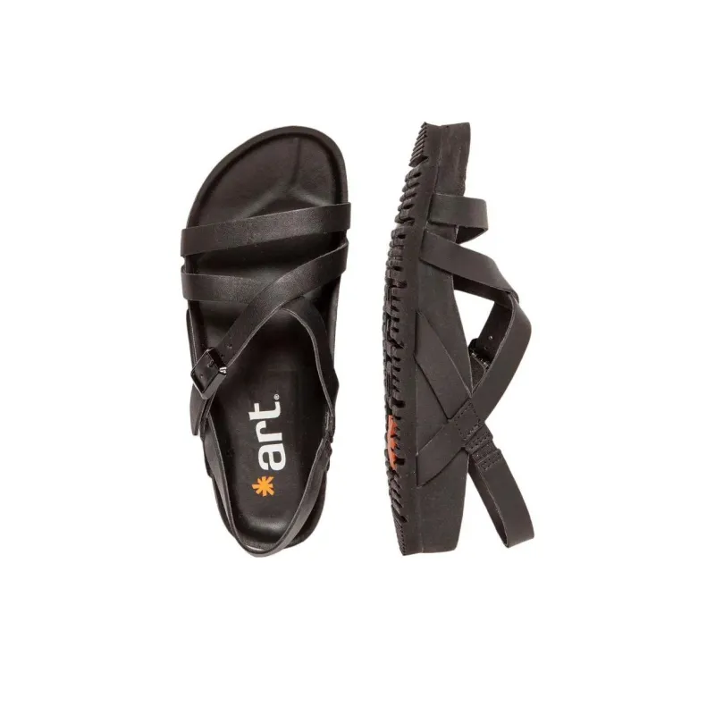 Art BURDEOS Strap Sandals Women's Black-2