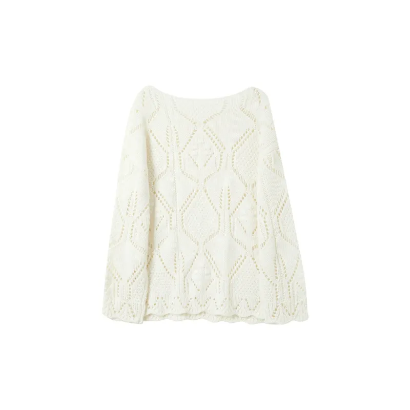 3COLOUR Knitwear Women's Milk White-1
