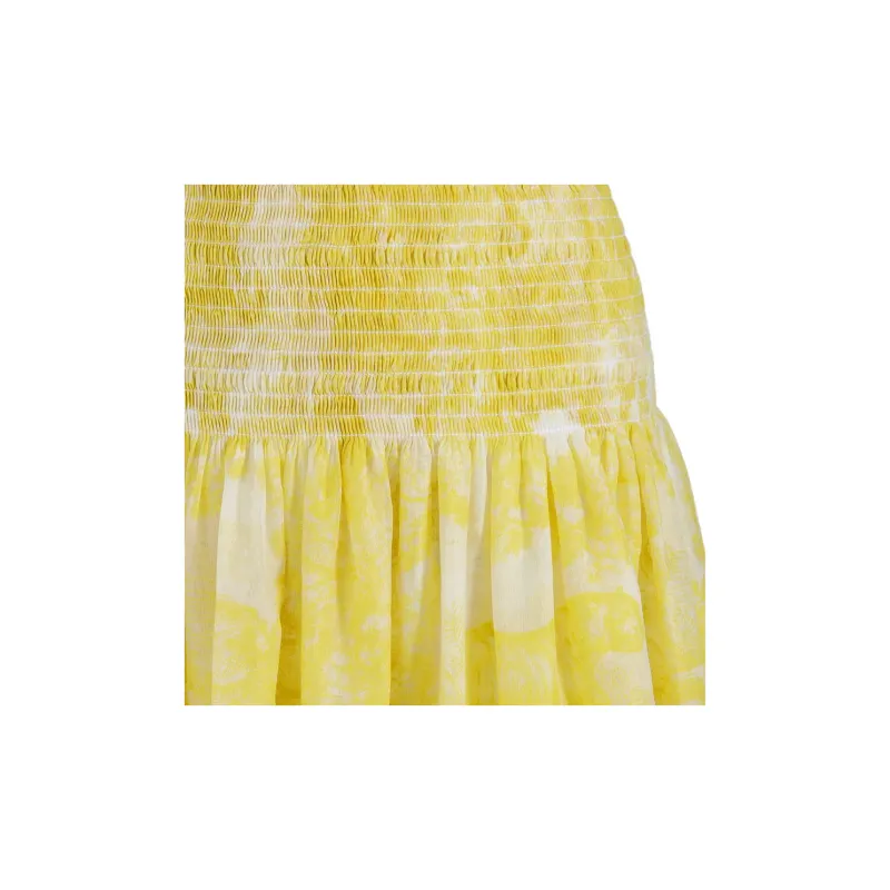 DIOR Slip Dresses Women's Yellow-2