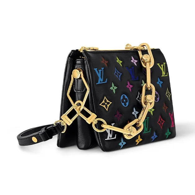 LOUIS VUITTON X Takashi Murakami Coussin Bb Black Multicolored-1
