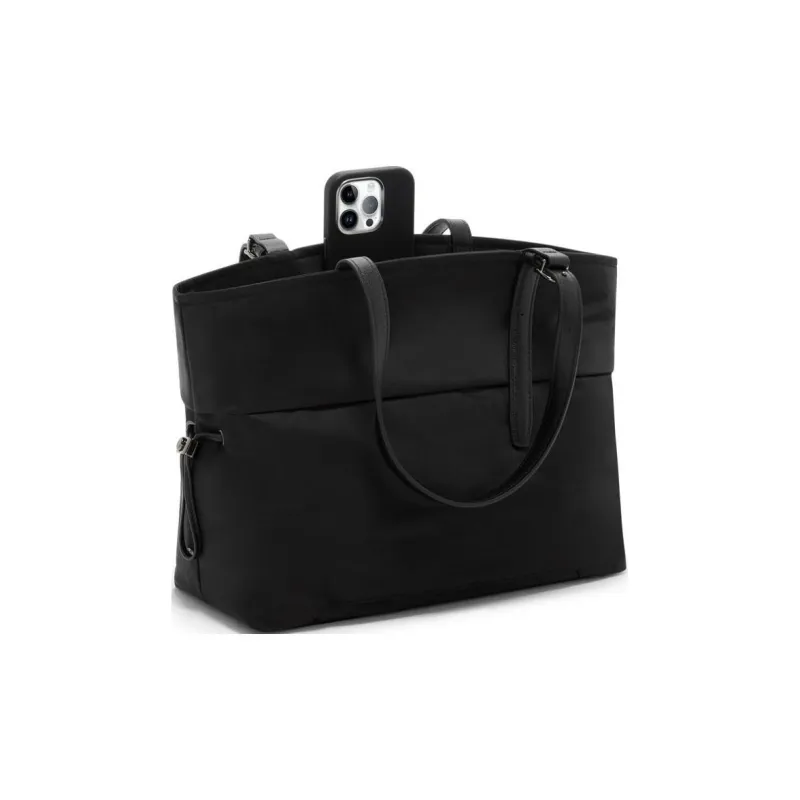 TUMI Voyageur Nylon Tote Bag Shopping Bag Handbag Medium Size Women's Black-2