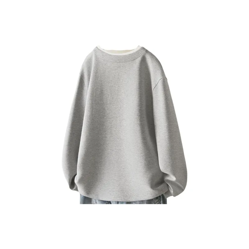 IHIMI Sweatshirt Women's Medium Gray-2