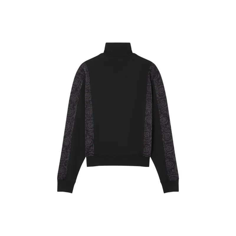 VERSACE Barocco jacquard Lurex Sweatshirt-1