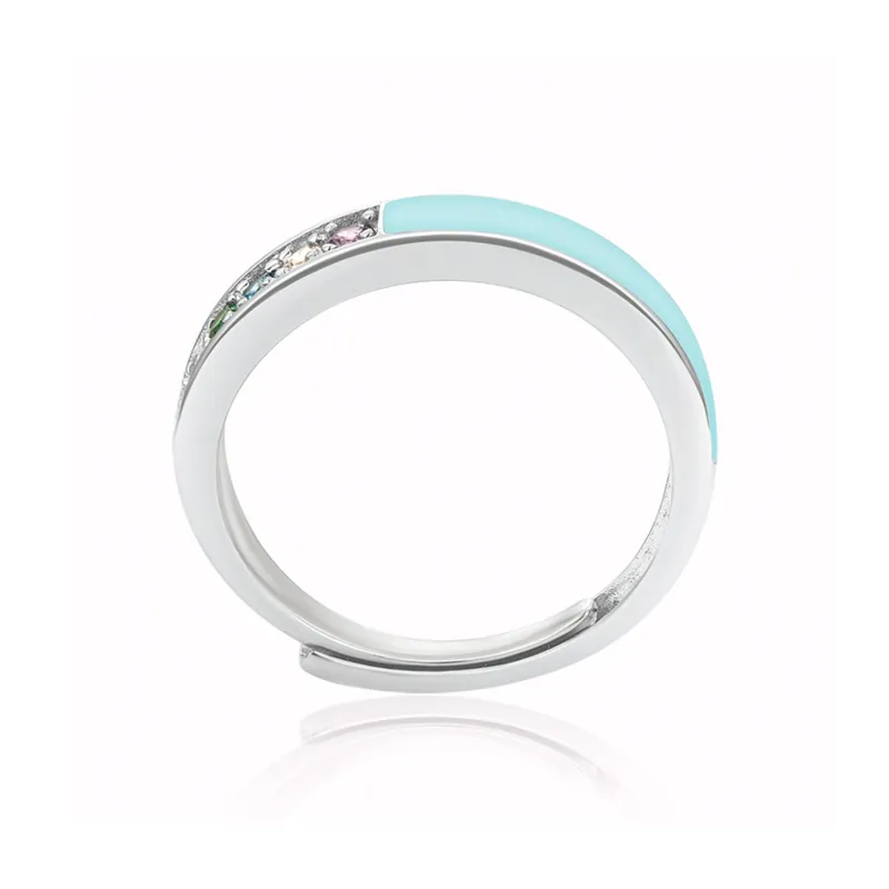 SIMPLE JOYS S925 Silver Rings Unisex-7