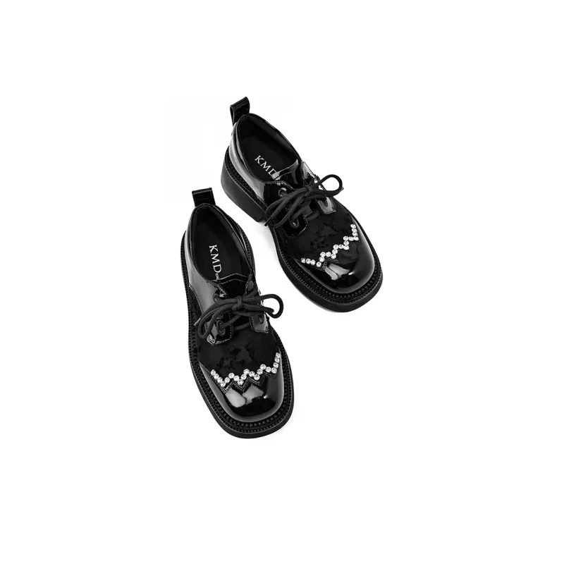 KMD Casual Single Shoes Women's Black-2