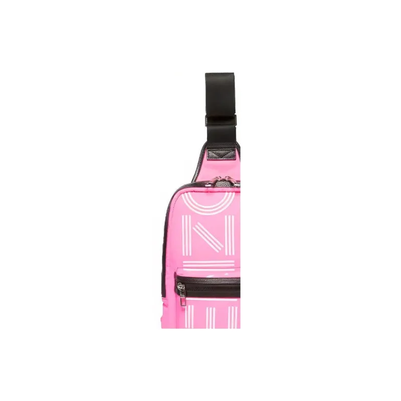 KENZO Nylon Shoulder Bag Crossbody Bag Sling Bags Unisex Pink-1