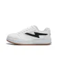 White Natural Rubber Men's Shoes